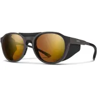 Smith - Lunettes de soleil photochromiques - Venture Matte Gravy ChromaPop Glacier Photochromic Copper Gold Mirror - Gris