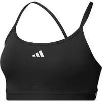 Adidas Soutien-gorge de sport 'Aeroreact' noir / blanc