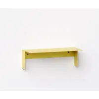 TIPTOE Pli Steel Floating Étagère 45 cm | Yellow Naples