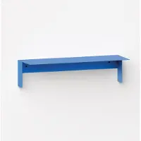 TIPTOE Pli Steel Floating Étagère 60 cm | Azure Blue