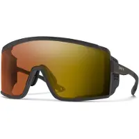 Smith - Lunettes de soleil photochromiques - Pursuit Matte Gravy ChromaPop Glacier Photochromic Copper Gold Mirror - Noir