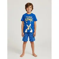 Sonic Pyjama 'Sonic Schlafanzug kurz' bleu