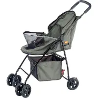 Ferplast Globetrotter Pet Strolling Cart Noir