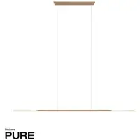 Paul Neuhaus Lampe suspendue design Pure Surface bronze 125cm