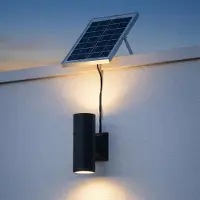 LumenXL Applique solaire extérieure à intensité variable - Seth
