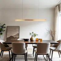 LumenXL Suspension Harvey à intensité variable - doré avec LED intégrée