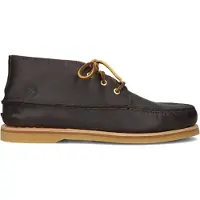 Timberland pour homme. TB0A5S99W011 Bottines Crafted Mid brown (42 W), Cuir, Marron, Plat, Lacets, Casuel