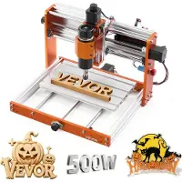 Vevor Routeur CNC Broche 500 W Machine de Gravure CNC 3 Axes pour Fraisage Bois Acrylique Alu Métaux Tendres
