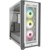 Corsair CC-9011213-WW Geh Midi iCUE 5000X RGB (Tempered Glass) White