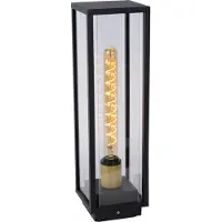 Lucide Lampe d'extérieur, poteau de jardin vitré E27 15W LAURENS