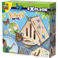 SES Creative - Explorer - Hôtel à insectes - Papillons - - UneTaille - Set de Création