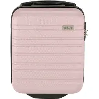 Princess Traveller Singapore - Underseater - Handbagage koffer - Licht roze - ABS, Valise, Rose