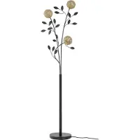 LUCANDE Lampadaire , Evory, Noir, Salon / séjour, Métal, Florentin