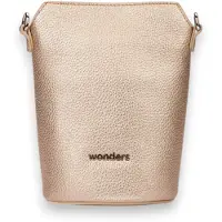 Wonders pour femme. WB-55036_941_7285 Sac en lires d'or (OSFA), Doré, Casuel, Synthétique, Polyuréthane