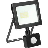 ORNO Projecteur LED ALLED avec détecteur de mouvement PIR 20W 4000K 1500lm IP44 noir