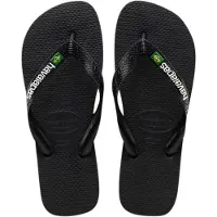 Havaianas Séparateur d'orteils 'BRASIL' noir