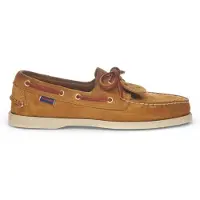 Sebago pour homme. 78123GW Portland Artisan Ox chaussures de bateau en cuir marron Portland Artisan Ox marron (41), Plat, Lacets, Casuel