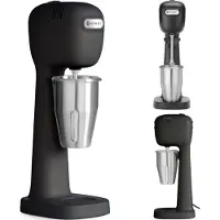 Hendi Milkshake-Mixer - Design by Bronwasser, Noir, 220-240V/400W, 170x196x(H)490mm
