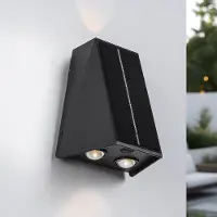 LumenXL Applique solaire pour extérieur Takis - noir