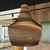 LumenXL Lampe à suspendre en carton - Cato