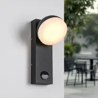 LumenXL Applique d'extérieur industrielle - Sil avec capteur