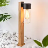 LumenXL Lampadaire Jairo en aspect bois