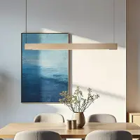 LumenXL Lampe suspendue minimaliste Abby avec luminosité réglable - dorée