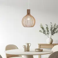 LumenXL Suspension Boho chic en bois - Legno