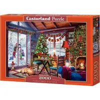 Castorland Puzzle Chalet de Noël - 1000 pièces