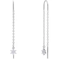 Lucardi Boucles d'oreilles 'Statement' argent