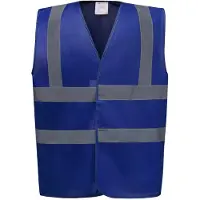Yoko Pack 50 Gilet haute visibilit? Royal Blue - Yoko YHVW100 - Taille 3XL
