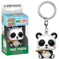Funko POP! Filles, Porte-clés, Kawaii Foodies Pocket POP! Vinyl Schlüsselanhänger 4 cm Poké Panda Display (12), Multicolore