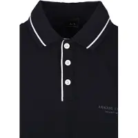 Armani Exchange Xm001557_af10363 Short Sleeve Polo Bleu S Homme