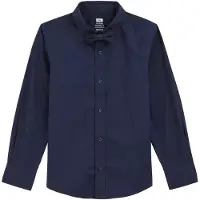 We fashion Chemise bleu foncé