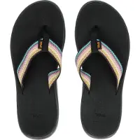 Teva Tongs Voya Flip femmes - Noir - 37
