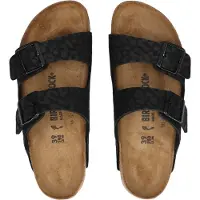 Birkenstock Mule 'Ciabatta Arizona' gris foncé / noir