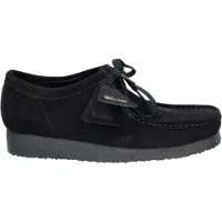 Clarks Chaussure à lacets 'Wallabee Black' noir