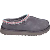 Ugg pour femme. 5955 Baskets en cuir Tasman gris (38), Plat, Aucun, Homewear