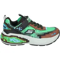 SKECHERS Mega-Craft 4K Klittenband Laag - Donkerbruin - Maat 29