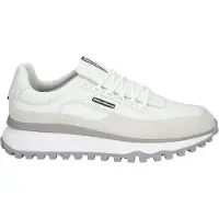 Floris van Bommel Baskets basses 'DE GRIPPER 03' gris / blanc