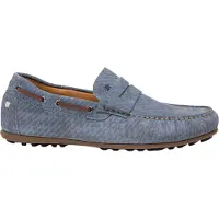 Floris van Bommel Mocassin 'DE DRIJVER 02' bleu clair