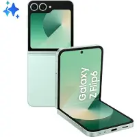 Samsung Galaxy Z Flip6 SM-F741B 17 cm (6,7") Double SIM Android 14 5G USB Type-C 12 Go 512 Go 4000 mAh Couleur menthe