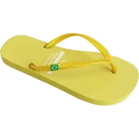 Brasileras Tongs Femme Antidérapantes confortables chaussures de plage/piscine/urbaines jaune 34/35 EU -UBCLAPRLW