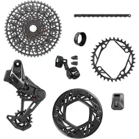 Sram X0 Axs Eagle E-mtb 104 Lk Groupset Argenté 34t / 10-52t
