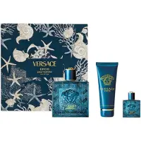 Versace Eros Parfum SET 100 ml de parfum + 5 ml miniature + 150 ml de gel douche