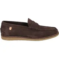 Floris van Bommel Mocassin 'De Krepper 01' marron