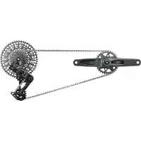 Sram Gx Axs Eagle Dub Wide Groupset Argenté 175 mm 32t / 10-52t