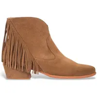 Wonders pour femme. D-2005 Bottines en cuir FEI 05 marron (39), 1 à 3 cm, Casuel
