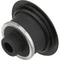 Zipp End Cap Set Qr Cl Disc Front Noir 9 x 100 mm
