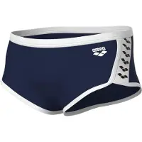 Arena Hommes, Short de bain, Icons Swim Short taille basse Solid, Bleu, (7)